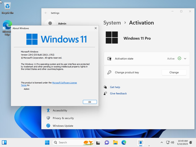 Windows 11 Pro 22H2 Build 22621.1702 (No TPM Required) Preactivated Multilingual May 2023