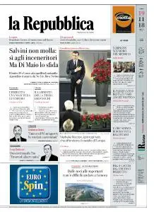 la Repubblica - 19 Novembre 2018