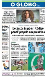 O Globo - 2 de Novembro de 2015 - Segunda