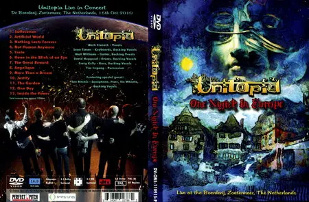 Unitopia - One Night In Europe (2011) DVD/CD