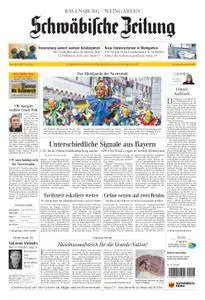 Schwäbische Zeitung Ravensburg - 29. Januar 2018