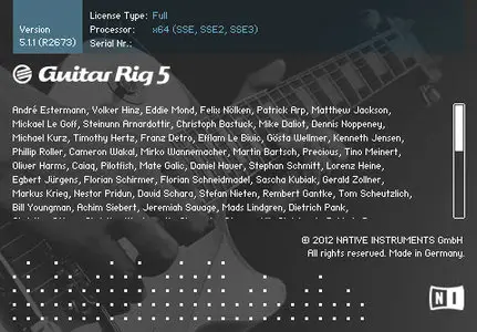 Native Instruments Guitar Rig 5 Pro v5.1.1 UNLOCKED