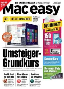Mac easy - Praxismagazin für Mac, iPhone und iPad Dezember/Januar 01/2015