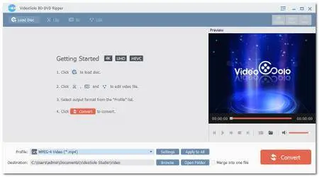 VideoSolo BD-DVD Ripper 1.0.10 Multilingual