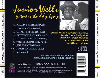Junior Wells featuring Buddy Guy - Pleading The Blues (1993)
