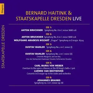 Bernard Haitink & Staatskapelle Dresden (6CD Box Set, 2018)