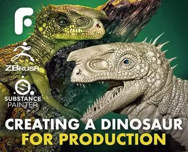 Modeling & Texturing a Dinosaur for Production | Complete Edition