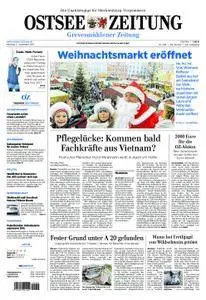 Ostsee Zeitung Grevesmühlener Zeitung - 04. Dezember 2017