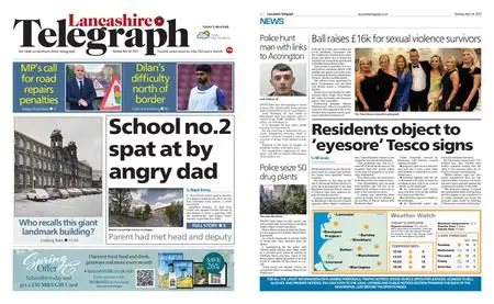 Lancashire Telegraph (Blackburn, Darwen, Hyndburn, Ribble Valley) – April 18, 2023