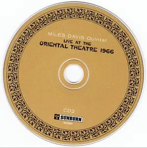 Miles Davis Quintet - Live At The Oriental Theatre 1966 (2010) {2CD Set Sunburn 9339880}