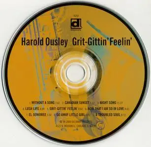 Harold Ousley - Grit-Gittin' Feelin' (2000) {Delmark DE-520}