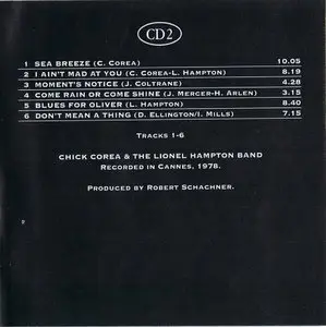 Chick Corea: The Gold Collection (2CD's - 1998)