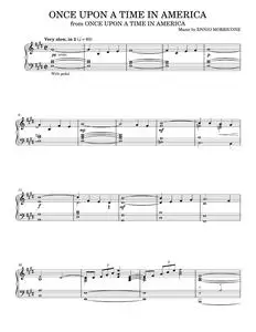 Once Upon a Time in America - Ennio Morricone (Piano Solo)