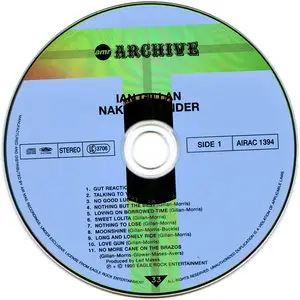 Ian Gillan - Naked Thunder (1990) [Japan (mini-LP) CD, 2007] Repost