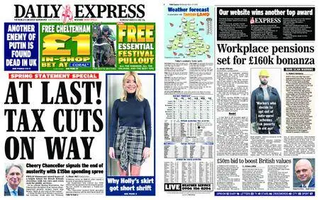 Daily Express – March 14, 2018