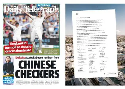 The Daily Telegraph (Sydney) – August 24, 2019