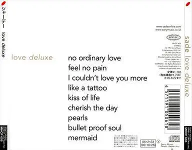 Sade - Love Deluxe (1992) [Japanese Ed. 2005]