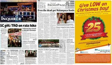 Philippine Daily Inquirer – December 24, 2013