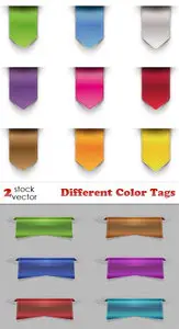 Vectors - Different Color Tags