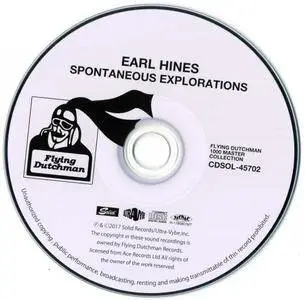 Earl Hines - Spontaneous Explorations (1964) {2017 Japan Flying Dutchman 1000 Master Collection Series CDSOL-45702}