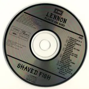 John Lennon / Plastic Ono Band - Shaved Fish (1975) [Toshiba-EMI, CP32-5453, Japan]