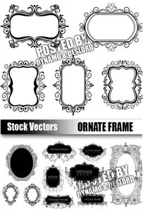 Ornate frame - Stock Vectors