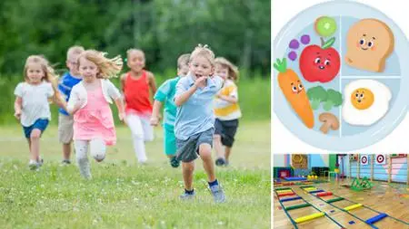 Teach Fitness & Nutrition To Ages 3 - 4. Certificate Course