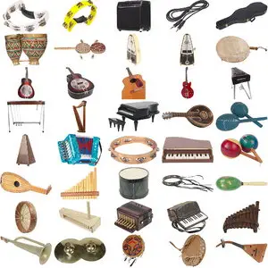 Clipart - Musical Instruments