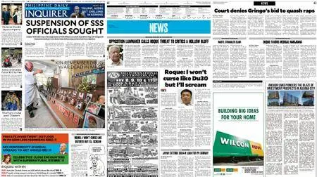 Philippine Daily Inquirer – November 01, 2017