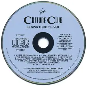 Culture Club - Kissing To Be Clever (1982) [1983, W-Germany 1st Press]