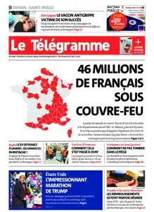 Le Télégramme Saint Malo – 23 octobre 2020