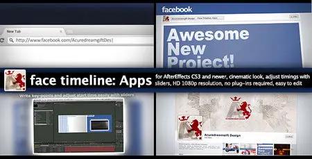 Face Timeline: Apps - Project for After Effects (VideoHive)