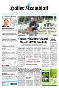 Haller Kreisblatt – 28. Februar 2020
