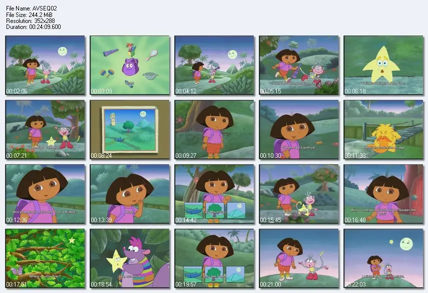 Dora the Explorer : Movie collection 1-5/25.