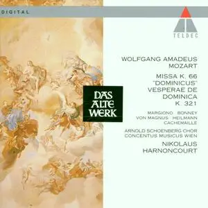 Nikolaus Harnoncourt, Concentus Musicus Wien - Wolfgang Amadeus Mozart: Missa "Dominicus", Vesperae de Dominica (1994)