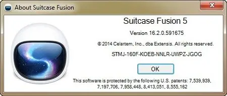 Extensis Suitcase Fusion 5 16.2.0.591675