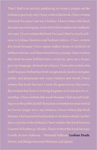 Lesbian Death: Desire and Danger between Feminist and Queer
