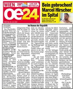 Osterreich - 30 Juli 2021
