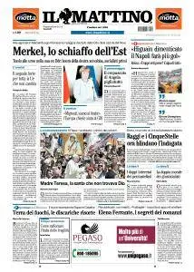 Il Mattino - 5 Settembre 2016