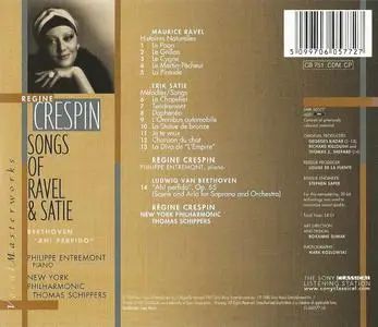 Régine Crespin - Ravel, Satie: Songs (1998)