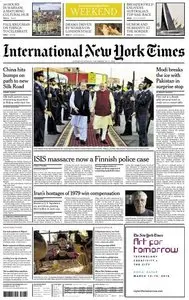International New York Times - 26 December 2015