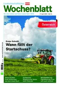Bayerisches Landwirtschaftliches Wochenblatt Oesterreich - 16. April 2020