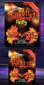 FREE Halloween Party Flyer Template