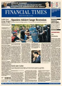 Financial Times Deutschland vom 12 Juli 2012