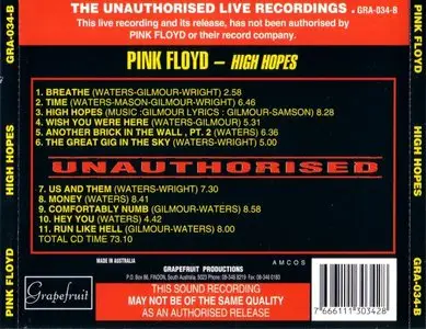 Pink Floyd - Live In USA (1994) [Bootleg, 2CD]