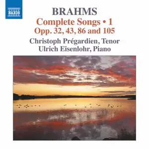 Christoph Prégardien & Ulrich Eisenlohr - Brahms: Complete Songs, Vol. 1 (2021)
