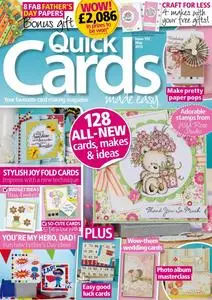 Quick Cards Made Easy – April 2013