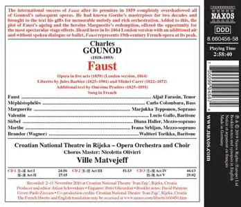 Ville Matvejeff, Croatian National Theatre in Rijeka - Charles Gounod: Faust (1864 version) (2019)