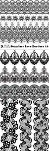 Vectors - Seamless Lace Borders 10