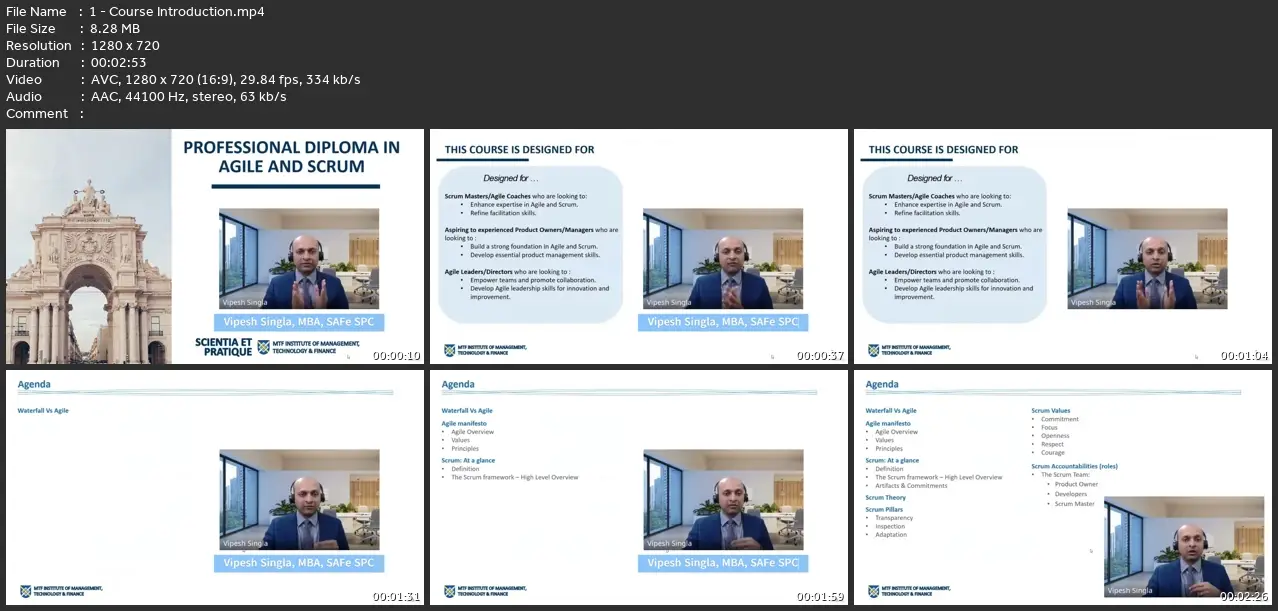 Professional Diploma In Agile And Scrum
